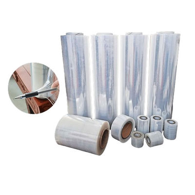 qualité  50mm Soft LDPE Stretch Film Roll Transparent LDPE Sheet For Machine Wrap usine