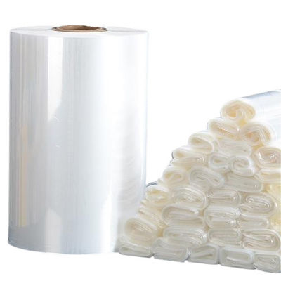 15 μm film de polyéthylène transparent en PE rétrécissant en rouleau