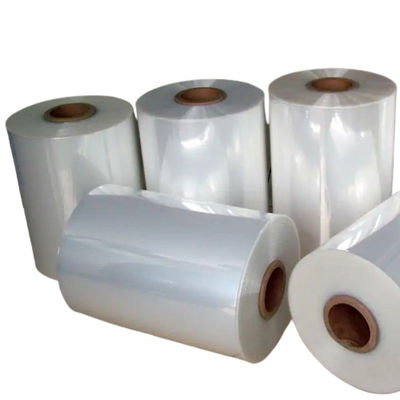 OEM 75 Gauge Cross Linked POF Film rétrécissant de polyolefine en rouleau ISO9001 approuvé par SGS
