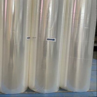 Film rétrécissant en PVC plié au centre en rouleau de 25 microns pour les livres de cosmétiques