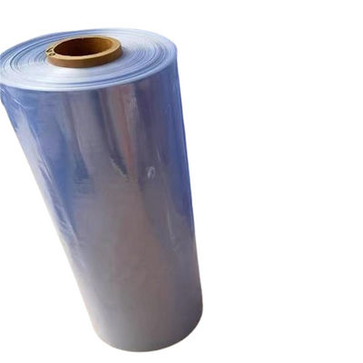 Film rétrécissant en PVC plié au centre en rouleau de 25 microns pour les livres de cosmétiques