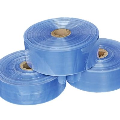 30% en PVC recyclé enveloppement de film rétrécissant en rouleau enveloppement rétrécissant doux plié en centre