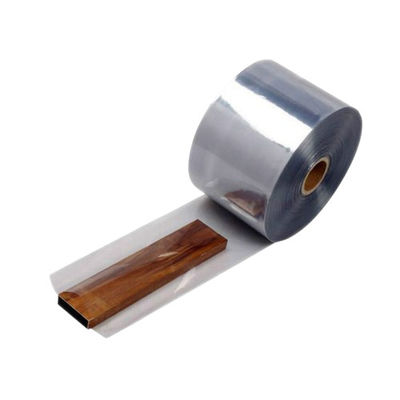 Ruloir de film d'emballage en PVC cristallin centrifouillé transparent et rétrécissant pour l'emballage