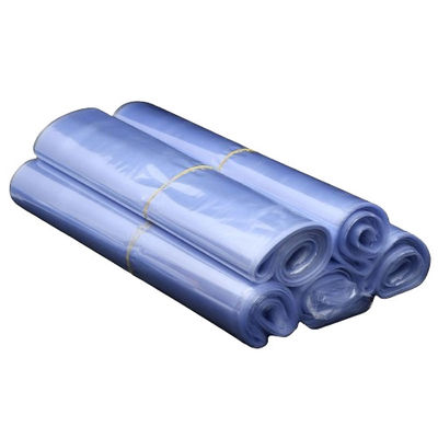 OEM PVC transparent rétrécissement thermique sacs d'emballage 25 microns Taille personnalisée
