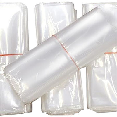 OEM PVC transparent rétrécissement thermique sacs d'emballage 25 microns Taille personnalisée