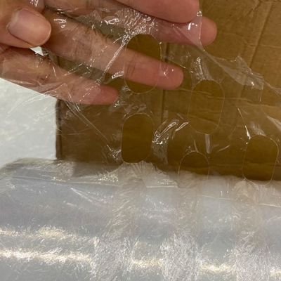 Enveloppe alimentaire et végétale film étirable LDPE 500 mm x 1420 m avec 250% d'allongement et matériau durable