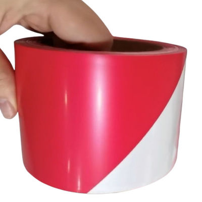 Avertissement de circulation PE Film de protection noir jaune rouge blanc ruban adhésif