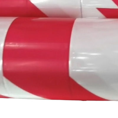 Avertissement de circulation PE Film de protection noir jaune rouge blanc ruban adhésif