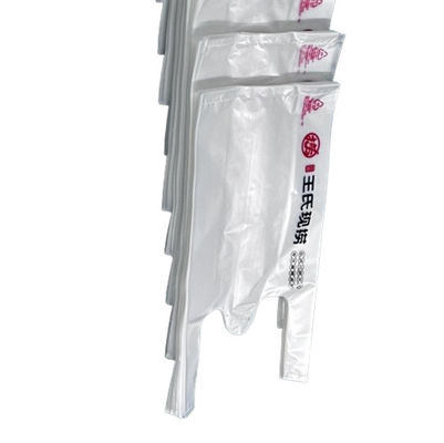 Sacs de magasinage en plastique transparent de qualité alimentaire en PE 30 microns