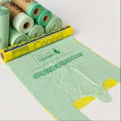 Sacs à main en plastique biodégradable et compostable pour les magasins