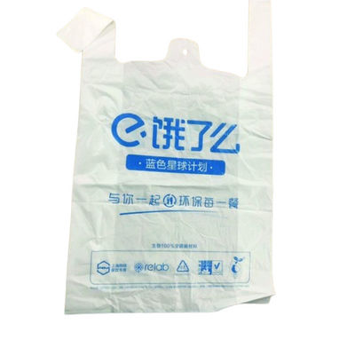 Sacs en plastique biodégradables réutilisables pour l'épicerie