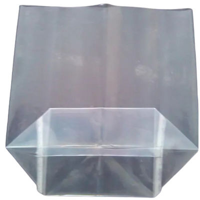 Couvertures de boîtes en polybags transparents / couvertures en carton en plastique pour viande et volaille