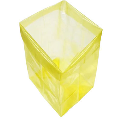 Sacs en carton en plastique PE Taille et couleur personnalisées avec fond carré