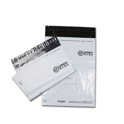Sacs à expédition poly mailers résistants aux déchirures, imprimés en noir et blanc