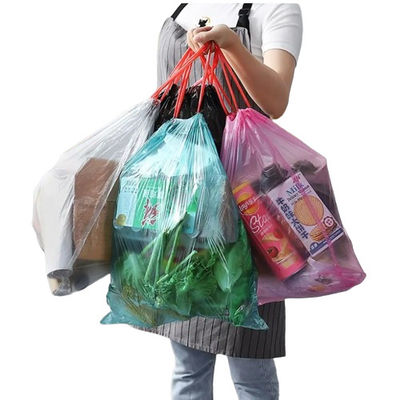 Cuisine Petits sacs à ordures à corde en PE poubelles recyclables