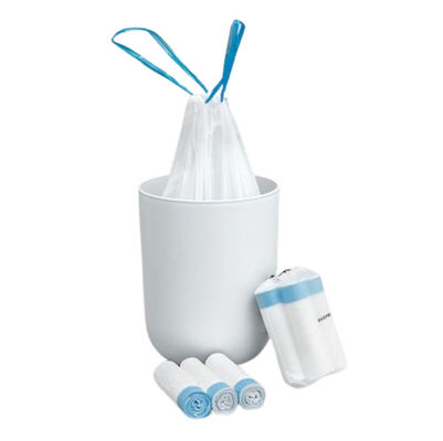 PLA PBAT sacs biodégradables pour animaux de compagnie poubelles à corde de tir