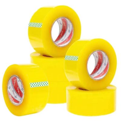Tape d'emballage adhésif à faible bruit BOPP Jumbo Roll 0,05 mm d'épaisseur