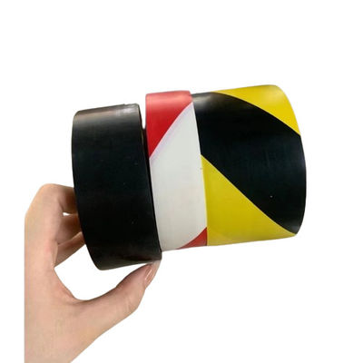 Tape d'avertissement rouge et blanc imprimée Marquage et bande d'avertissement BOPP