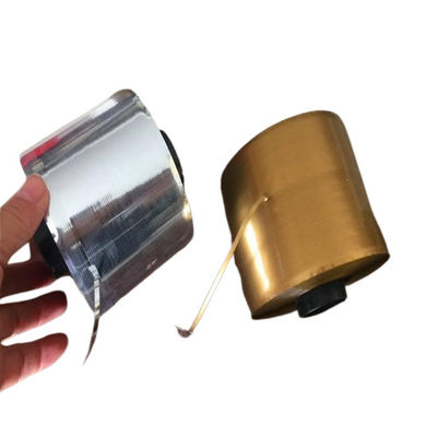 L' argent et l' or Bobbin en forme de ruban adhésif Largeur étroite Application facile